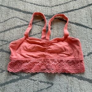 Aerie Coral Lace Bandeau
